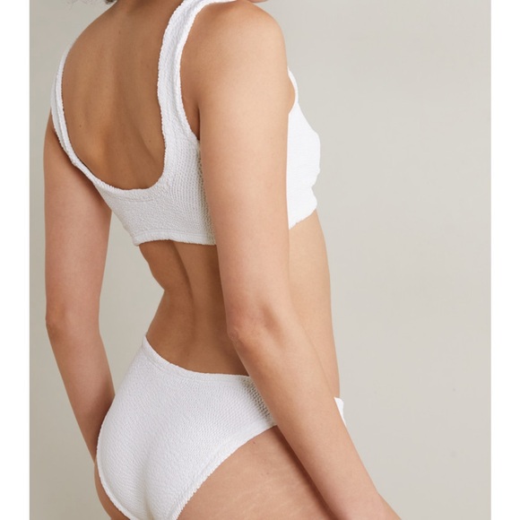 NWT Hunza g Juno bikini set in white one size - Picture 3 of 8